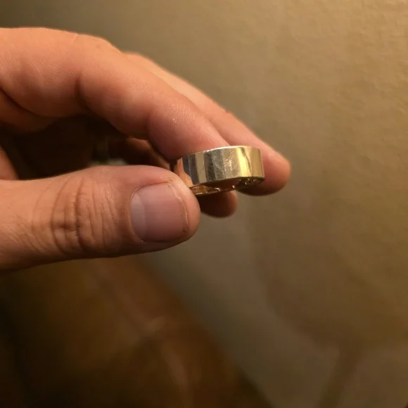 14k Gold Dyadema Ring with Stars Design - Picture 8 of 12